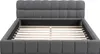 CDGlobal Polsterbett 160x200cm mit Lattenrost und Kopfteil, Produktbild-Vorschau 11