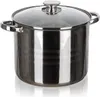 LIVING Edelstahl Topf 26cm m. Glasdeckel 11,1L Produktbild-Vorschau 1