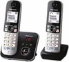 Panasonic KX-TG6822GB nero Duo con AB Anteprima dell’immagine prodotto 1