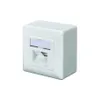 DIGITUS Aufputzdose Kat.6A (tief) 2 x RJ45 geschirmt Produktbild-Vorschau 9