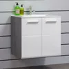 trendteam Bad Waschbeckenunterschrank Riva Rauchsilber Produktbild-Vorschau 9