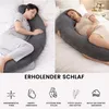 Seitenschläferkissen Stillkissen 190 cm x 32 cm XXL Produktbild-Vorschau 7
