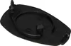 The back of a black plastic cover for a Bosch PowerTube battery charging port. Produktbild-Vorschau