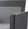 Divano da giardino in rattan a tre posti Allibert CLAIRE 3 Anteprima dell’immagine prodotto 12