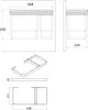 EKOTECH BELT 60 Abfallsammler 15 lt + 7 lt Produktbild-Vorschau 6