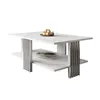 Couchtisch SAPHIRA SILVER mit Ablageboden, Silber Chrom / Produktbild-Vorschau 3