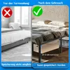 LZQ rám postele 140 x 200 cm kovová postel Rám postele z Náhled obrázku produktu 8