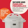 Instant Pot 921329, 5,7 l, 1000 W, Weiß, Edelstahl, 6 Produktbild-Vorschau 15
