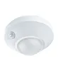 A white ceiling-mounted motion sensor light. Produktbild-Vorschau