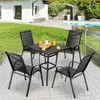 Gartenstühle 4er Set Stapelstuhl Camping Stapelbar Produktbild-Vorschau 2