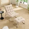 Outdoor Lounge Sessel mit Hocker, gepolstert, Stahlgestell, Produktbild-Vorschau 11