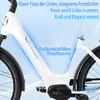 27.5Zoll 20AH E-bike Elektrofahrrad LCD 75NM 9-GANG Produktbild-Vorschau 12