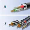 Ugreen AV116, 3.5mm, Stecker, 2 x RCA, Stecker, 3 m, Produktbild-Vorschau 4