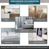 HOMCOM Schiebetüren-Beschlagsatz, 2 m, Schiebetürsystem, Produktbild-Vorschau 5