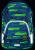 coocazoo sac d'école Mate School Backpack Lime Stripes Voir les images du produit 7