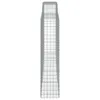 Gabionen mit Hochbogen 7 Stk. 400x50x200/220cm Verzinktes Produktbild-Vorschau 5