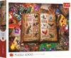 Trefl, Atlas fantastischer Vögel, 1000 Teile Puzzle Produktbild-Vorschau 1