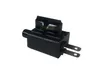 A black electrical component with metal prongs is shown against a white background. Produktbild-Vorschau
