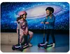 RICOKIDS Monopattino per bambini con illuminazione a LED e Anteprima dell’immagine prodotto 3