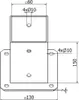 NAJDER Aufschraubhülse Pfostenträger 60 x 60 mm Produktbild-Vorschau 4