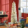 HOMCOM Künstlicher Weihnachtsbaum, 180 cm Christbaum mit Produktbild-Vorschau 2
