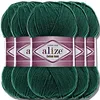 Alize 5x 100 g cotone oro, tinta unita, uncinetto, lavoro a Anteprima dell’immagine prodotto 1