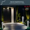 MeLiTec Solar Gartenleuchte SO32 eckig mit Bewegungsmelder, Produktbild-Vorschau 5