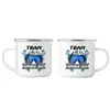 Team Apres Ski Emaille Tasse Lustig Skifahrer Ski Produktbild-Vorschau 3