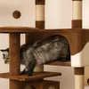 tiragraffi belviona, albero per gatti alto 130 cm con Anteprima dell’immagine prodotto 4