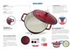 ELO Kirschrot Bräter Gusseisen oval robust Induktion rot Produktbild-Vorschau 2