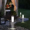 4er Set LED Solarleuchte, Edelstahl, Erdspieß, H 56 cm Produktbild-Vorschau 3