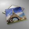 Bild auf Leinwand - Leinwandbild - Eiffle Paris Turm - Produktbild-Vorschau 2