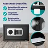 Deuba® Tresor Safe 31x20x20cm Doppelstahlbolzen Stahltür Produktbild-Vorschau 6