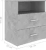 vidaXL Noční stolky 2 ks. Betonově šedé 50x32x60cm Náhled obrázku produktu 8