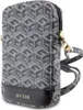 Guess Zip Gcube Bottom Stripe Handytasche - Schwarz Produktbild-Vorschau 5