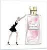 Bilder auf glas - Einteilig - Mode Frau Parfüm - 60x60cm - Produktbild-Vorschau 1
