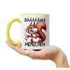 Bäh Menschen Heulendes Eichhörnchen Tasse Gelb - Produktbild-Vorschau 4