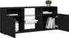 vidaXL TV-Schrank mit LED-Leuchten Schwarz 120x30x50 cm Produktbild-Vorschau 8