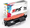 A toner cartridge and its packaging are displayed on a white background. Produktbild-Vorschau