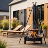 Grill na trójnogu 180 cm COOK KING - ruszt stal nierdzewna Podgląd zdjęcia produktu 2