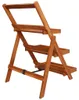 vidaXL Stojan na kvety 3 stupne 50 x 63 x 80 cm akáciové Náhľad obrázku produktu 3
