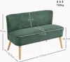 HOMCOM 2 Sitzer Sofa, Gepolsterte Couch mit Kordoptik, Produktbild-Vorschau 3