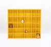 Woodweaver | Etagère en bois jaune 28 compartiments Voir les images du produit 4