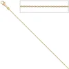 0,6mm Ankerkette Kette Collier Halskette aus 585 Gold Produktbild-Vorschau 3