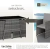 Salon de jardin LAUSANNE 2 places - gris Voir les images du produit 4