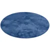 Super Soft Hochflor Teppich Melia Kids Dunkelblau Rund, Produktbild-Vorschau 3