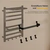 Puluomis elektrische handdoekradiator met LED-touchdisplay, Productafbeelding-voorbeeld 5