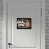 Hier wohnen Oma und Opa Metallschild in 15x20 cm - Produktbild-Vorschau 6