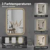 Radelldar Badschrank mit Beleuchtung eingelassen Produktbild-Vorschau 4