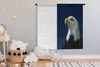 MuchoWow® Wandteppich Wandbehang Ein Weißkopfseeadler Produktbild-Vorschau 3